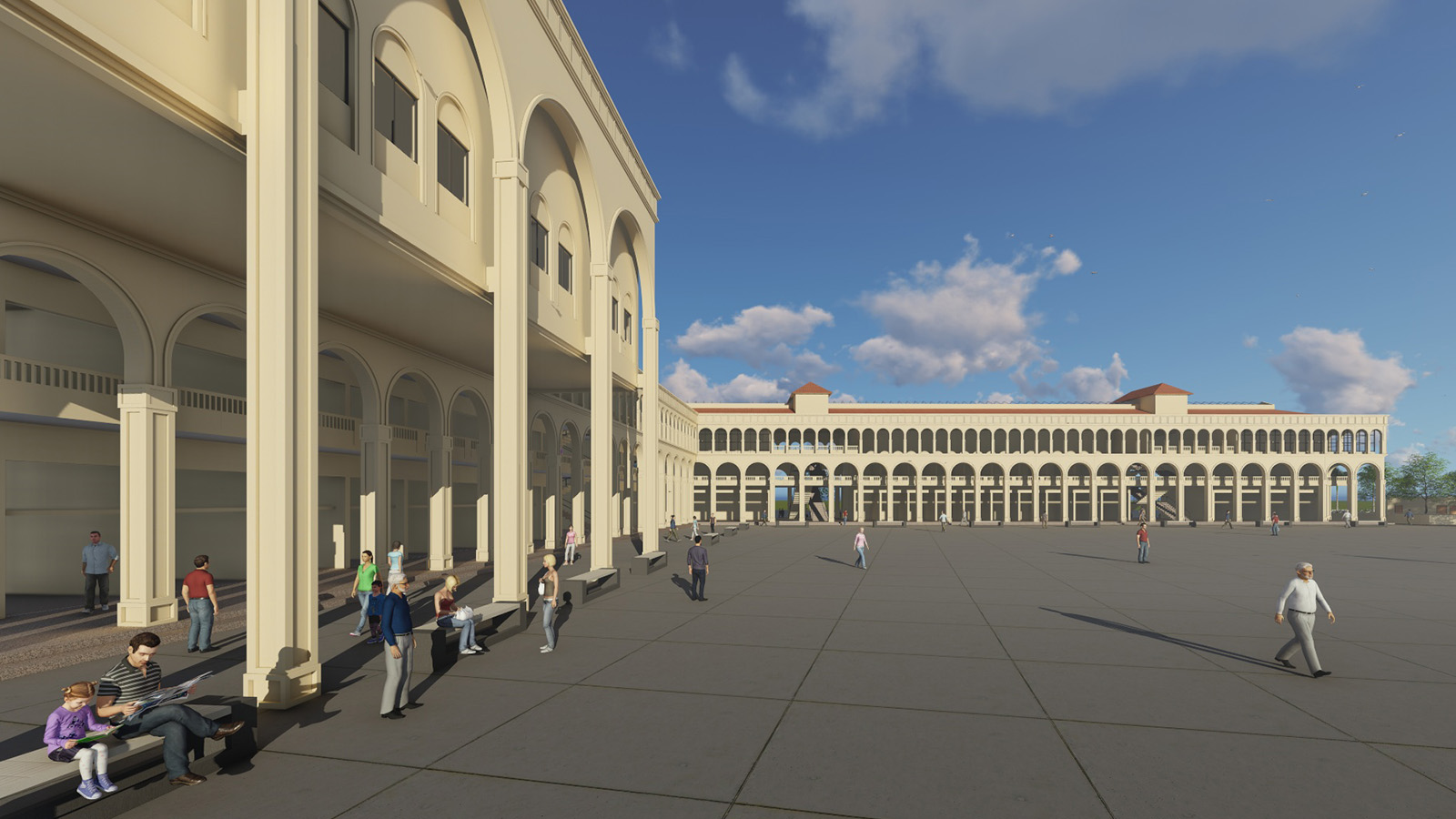 Town Hall Plaza